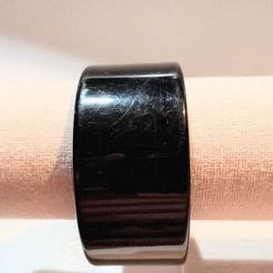 Plastic Black Bangle